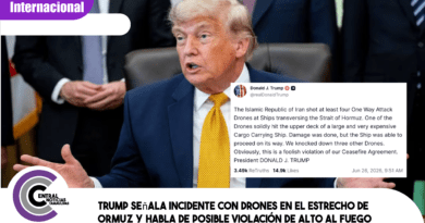 Trump señala incidente con drones en el estrecho de Ormuz y habla de posible violación de alto al fuego