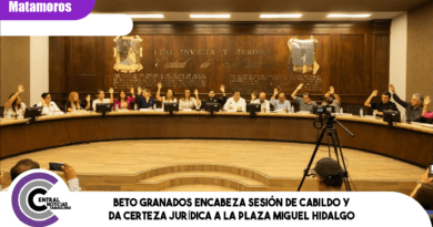 BETO GRANADOS ENCABEZA SESIÓN DE CABILDO Y DA CERTEZA JURÍDICA A LA PLAZA MIGUEL HIDALGO