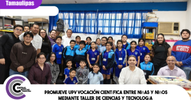 Promueve UPV vocación científica entre niñas y niños mediante taller de ciencias y tecnología Promueve UPV vocación científica entre niñas y niños mediante taller de ciencias y tecnología