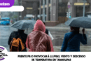 Frente frío provocará lluvias, viento y descenso de temperatura en Tamaulipas Frente frío provocará lluvias, viento y descenso de temperatura en Tamaulipas