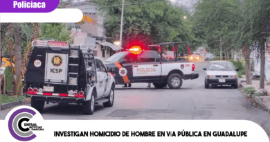 Investigan homicidio de hombre en vía pública en Guadalupe