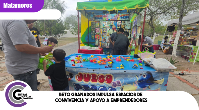 Beto Granados impulsa espacios de convivencia y apoyo a emprendedores