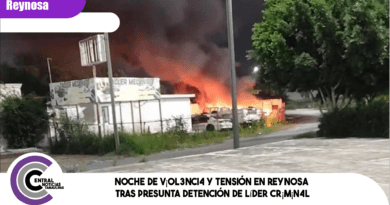 Noche de v¡ol3nci4 y tensión en Reynosa tras presunta detención de líder cr¡m¡n4l