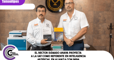 El rector Dámaso Anaya proyecta a la UAT como referente en Inteligencia Artificial en alianza con India