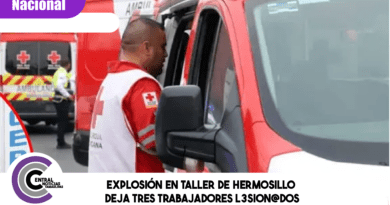 Explosión en taller de Hermosillo deja tres trabajadores l3sion@d0s