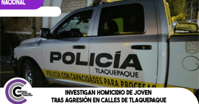 Investigan h0m1cidi0 de joven tras agresión en calles de Tlaquepaque