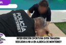 Intervención oportuna evita tragedia: rescatan a niña en alberca de Monterrey