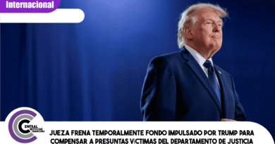 Jueza frena temporalmente fondo impulsado por Trump para compensar a presuntas víctimas del Departamento de Justicia Jueza frena temporalmente fondo impulsado por Trump para compensar a presuntas víctimas del Departamento de Justicia