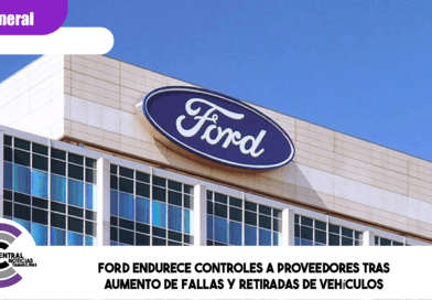 Ford endurece controles a proveedores tras aumento de fallas y retiradas de vehículos Ford endurece controles a proveedores tras aumento de fallas y retiradas de vehículos
