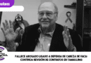 Fallece abogado ligado a defensa de Cabeza de Vaca; continúa revisión de contratos en Tamaulipas Fallece abogado ligado a defensa de Cabeza de Vaca; continúa revisión de contratos en Tamaulipas