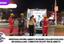 Investigan atropellamiento de madre e hija motociclistas en Guadalajara; conductor escapó tras el impacto Investigan atropellamiento de madre e hija motociclistas en Guadalajara; conductor escapó tras el impacto