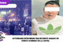 Autoridades intervienen tras incidente armado en evento sonidero en la capital