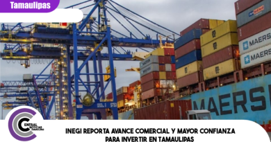 INEGI reporta avance comercial y mayor confianza para invertir en Tamaulipas INEGI reporta avance comercial y mayor confianza para invertir en Tamaulipas