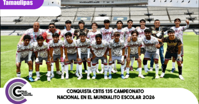 Conquista CBTis 135 campeonato nacional en el Mundialito Escolar 2026