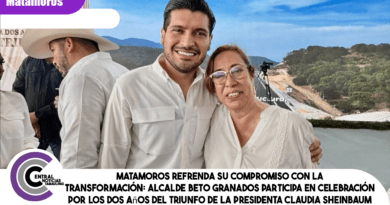 Matamoros refrenda su compromiso con la transformación: alcalde Beto Granados participa en celebración por los dos años del triunfo de la Presidenta Claudia Sheinbaum