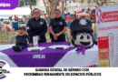 Guardia Estatal de Género con proximidad permanente en espacios públicos Guardia Estatal de Género con proximidad permanente en espacios públicos