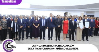 Las y los maestros son el corazón de la transformación: Américo Villarreal