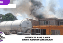 Joven rescata a adulta mayor durante incendio en Gómez Palacio