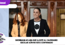 Sheinbaum aclara que ajuste al calendario escolar aún no está confirmado