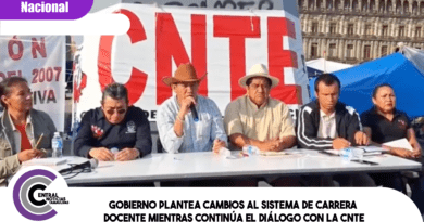 Gobierno plantea cambios al sistema de carrera docente mientras continúa el diálogo con la CNTE