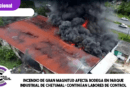 Incendio de gran magnitud afecta bodega en parque industrial de Chetumal; continúan labores de control Incendio de gran magnitud afecta bodega en parque industrial de Chetumal; continúan labores de control