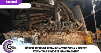México refrenda respaldo a Venezuela y ofrece ayuda tras sismos de gran magnitud