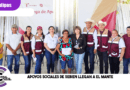 Apoyos sociales de SEBIEN llegan a El Mante