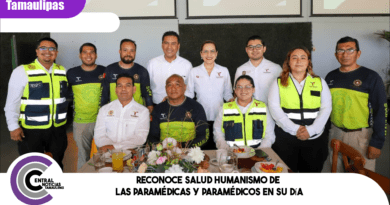 Reconoce Salud humanismo de las paramédicas y paramédicos en su día