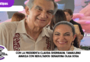 Con la presidentA Claudia Sheinbaum, Tamaulipas avanza con resultados: senadora Olga Sosa.