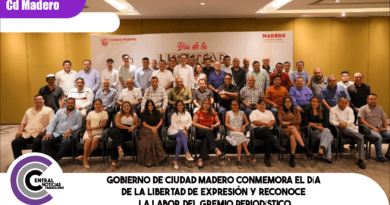 Gobierno de Ciudad Madero conmemora el Día de la Libertad de Expresión y reconoce la labor del gremio periodístico