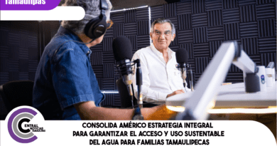 Consolida Américo estrategia integral para garantizar el acceso y uso sustentable del agua para familias tamaulipecas