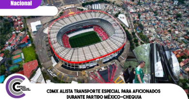 CDMX alista transporte especial para aficionados durante partido México-Chequia