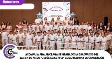 Acompaña Ana Ariceaga de Granados a graduados del Jardín de Niños “Jesús Elías Piña” como madrina de generación Acompaña Ana Ariceaga de Granados a graduados del Jardín de Niños “Jesús Elías Piña” como madrina de generación