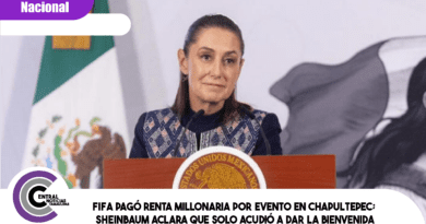 FIFA pagó renta millonaria por evento en Chapultepec; Sheinbaum aclara que solo acudió a dar la bienvenida