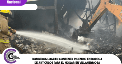 Bomberos logran contener incendio en bodega de artículos para el hogar en Villahermosa Bomberos logran contener incendio en bodega de artículos para el hogar en Villahermosa