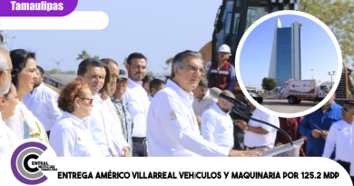 Entrega Américo Villarreal vehículos y maquinaria por 125.2 mdp Entrega Américo Villarreal vehículos y maquinaria por 125.2 mdp