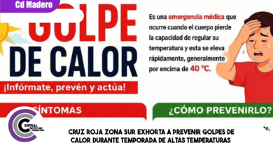 Cruz Roja Zona Sur exhorta a prevenir golpes de calor durante temporada de altas temperaturas. Cruz Roja Zona Sur exhorta a prevenir golpes de calor durante temporada de altas temperaturas.