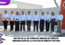 Rector de la UAT supervisa avances de obras de remodelación en la Facultad de Derecho Victoria Rector de la UAT supervisa avances de obras de remodelación en la Facultad de Derecho Victoria