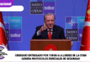 Obsequio entregado por Turquía a líderes de la OTAN genera protocolos especiales de seguridad Obsequio entregado por Turquía a líderes de la OTAN genera protocolos especiales de seguridad