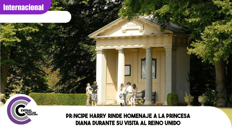 Príncipe Harry rinde homenaje a la princesa Diana durante su visita al Reino Unido Príncipe Harry rinde homenaje a la princesa Diana durante su visita al Reino Unido