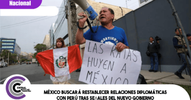 México buscará restablecer relaciones diplomáticas con Perú tras señales del nuevo gobierno
