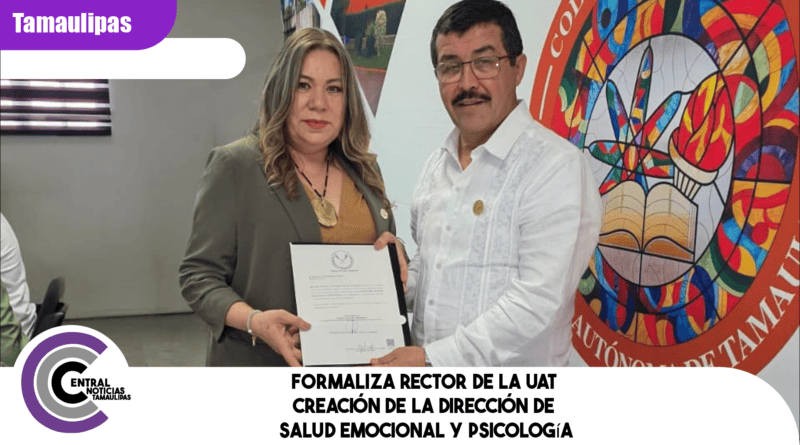 Formaliza rector de la UAT creación de la Dirección de Salud Emocional y Psicología