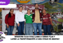 Senadora Olga Sosa llama a cerrar filas y llevar la transformación a cada hogar de Abasolo