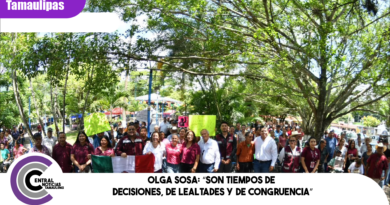 Olga Sosa: “Son tiempos de decisiones, de lealtades y de congruencia”