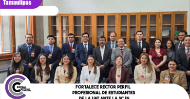 Fortalece rector perfil profesional de estudiantes de la UAT ante la SCJN