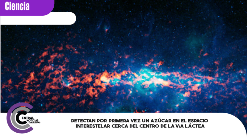 Detectan por primera vez un azúcar en el espacio interestelar cerca del centro de la Vía Láctea