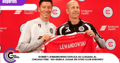 Robert Lewandowski explica su llegada al Chicago Fire: “No quería jugar en otro club europeo”