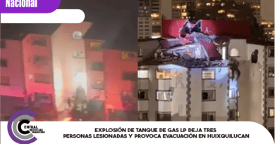 Explosión de tanque de gas LP deja tres personas lesionadas y provoca evacuación en Huixquilucan