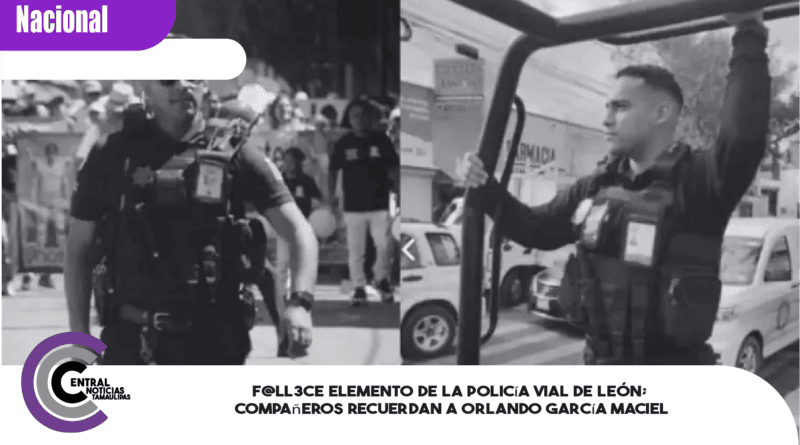 F@ll3ce elemento de la Policía Vial de León; compañeros recuerdan a Orlando García Maciel F@ll3ce elemento de la Policía Vial de León; compañeros recuerdan a Orlando García Maciel