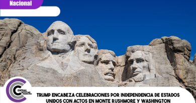 Trump encabeza celebraciones por independencia de Estados Unidos con actos en Monte Rushmore y Washington Trump encabeza celebraciones por independencia de Estados Unidos con actos en Monte Rushmore y Washington